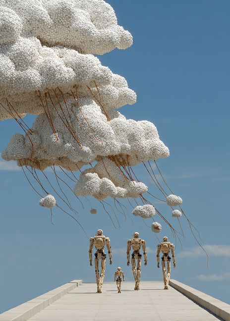 Vibrant Cirrocumulus Cloud Art