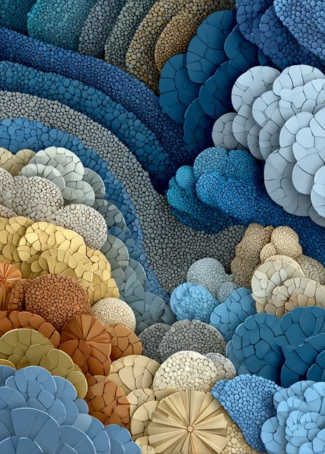 Vibrant Cirrocumulus Cloud Art