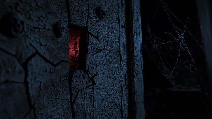 Close-up of an Abandoned House Wall