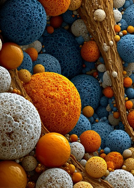 Vibrant Cirrocumulus Cloud Art